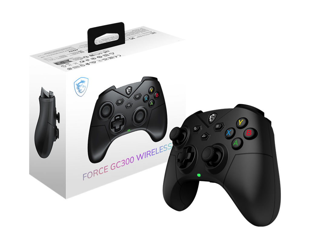 MSI FORCE GC300 Wireless Controller - Black MSI FORCE GC300 Wireless Controller - Black